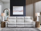 Orleans Furniture - Ashley Furniture - Social Pointe Sectional - 5-Piece Power Reclining Sectional / Pearl/Ash - PC98802S8